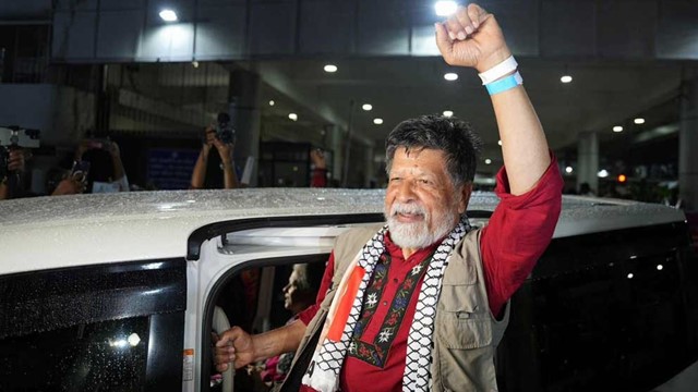 'ফিলিস্তিনকে মুক্ত করতে আরও হাজার হাজার নৌবহর প্রয়োজন':  শহীদুল আলম 