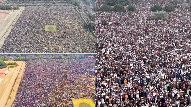 খালেদা জিয়ার ঐতিহাসিক জানাযায় লাখো মানুষের সমাগম