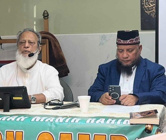প্রধান অতিথি ও ক্যাম্প সভাপতি