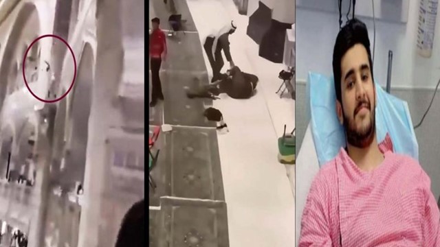 গ্র্যান্ড মসজিদ থেকে লাফ দিয়ে আত্মহত্যার চেষ্টা, বাঁচাতে ছুটে গেলেন নিরাপত্তা কর্মকর্তা