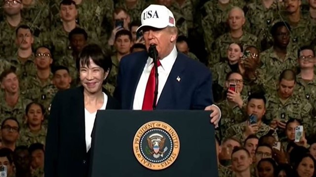 তাইওয়ান নিয়ে চীনের সাথে উত্তেজনা বৃদ্ধি এড়াতে তাকাইচির প্রতি ট্রাম্পের আহ্বান