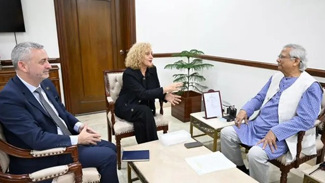 ইউরোপীয় ইউনিয়নের সাথে মুক্ত বাণিজ্য চুক্তি নিয়ে দ্রুত আলোচনার আহ্বান ড. ইউনূসের