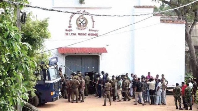 শ্রীলঙ্কার কারাগারে সংঘর্ষে নিহত অন্তত ২৩, আহত শতাধিক 