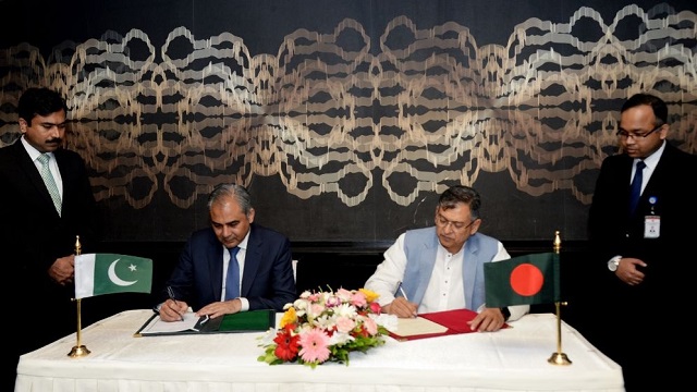 মাদক ও অর্থপাচার রোধে বাংলাদেশ-পাকিস্তান ঐতিহাসিক সমঝোতা স্মারক সই