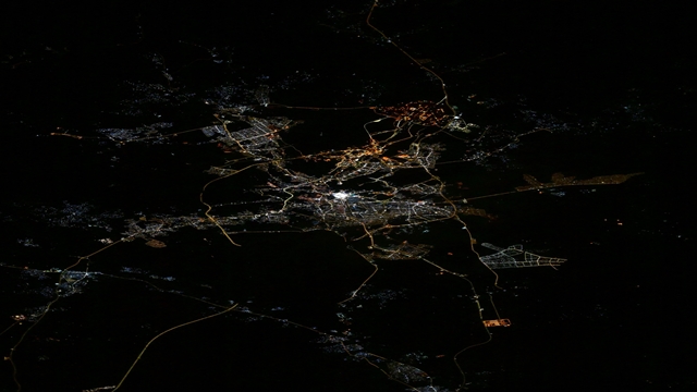 মহাকাশ থেকেও দৃশ্যমান পবিত্র কাবা!